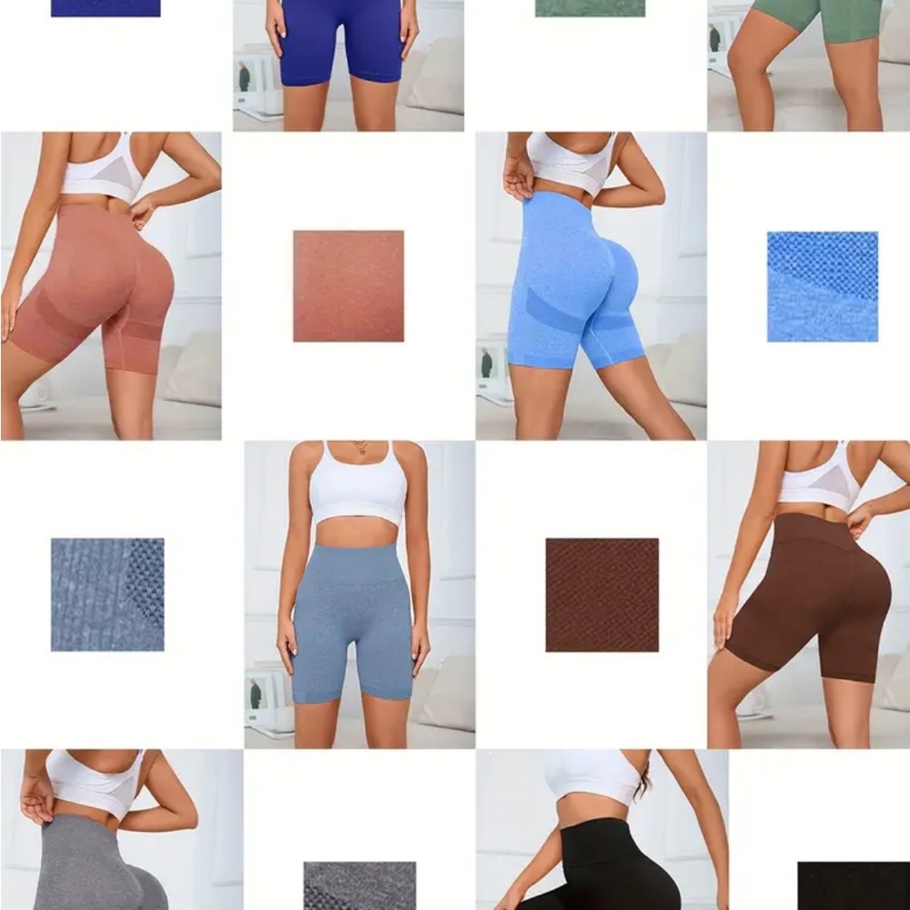 Cutie booty long yoga bicycle length leggings shorts